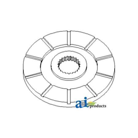 A & I Products Disc, Brake 8" x8" x0.5" A-70277357